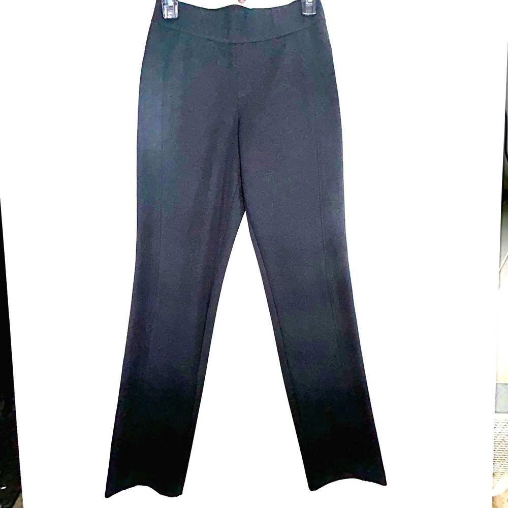 NWT Caballero Santi Pant Black‎ Pull On Bootcut Pants Small Career Workwear